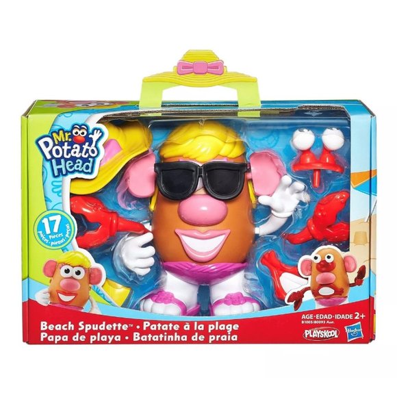 Mrs Mr Potato Head Pirate Spud Beach Spudette Toys